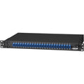 Black Box Rackmount Preloaded Fiber Enclosure 1U, (24) Duplex LC Pair - 24 Port(s) - 24 x Duplex - 1U High - 19"/23" Wide - Rack-mountable - JPM385A - eCommerce Business Prime