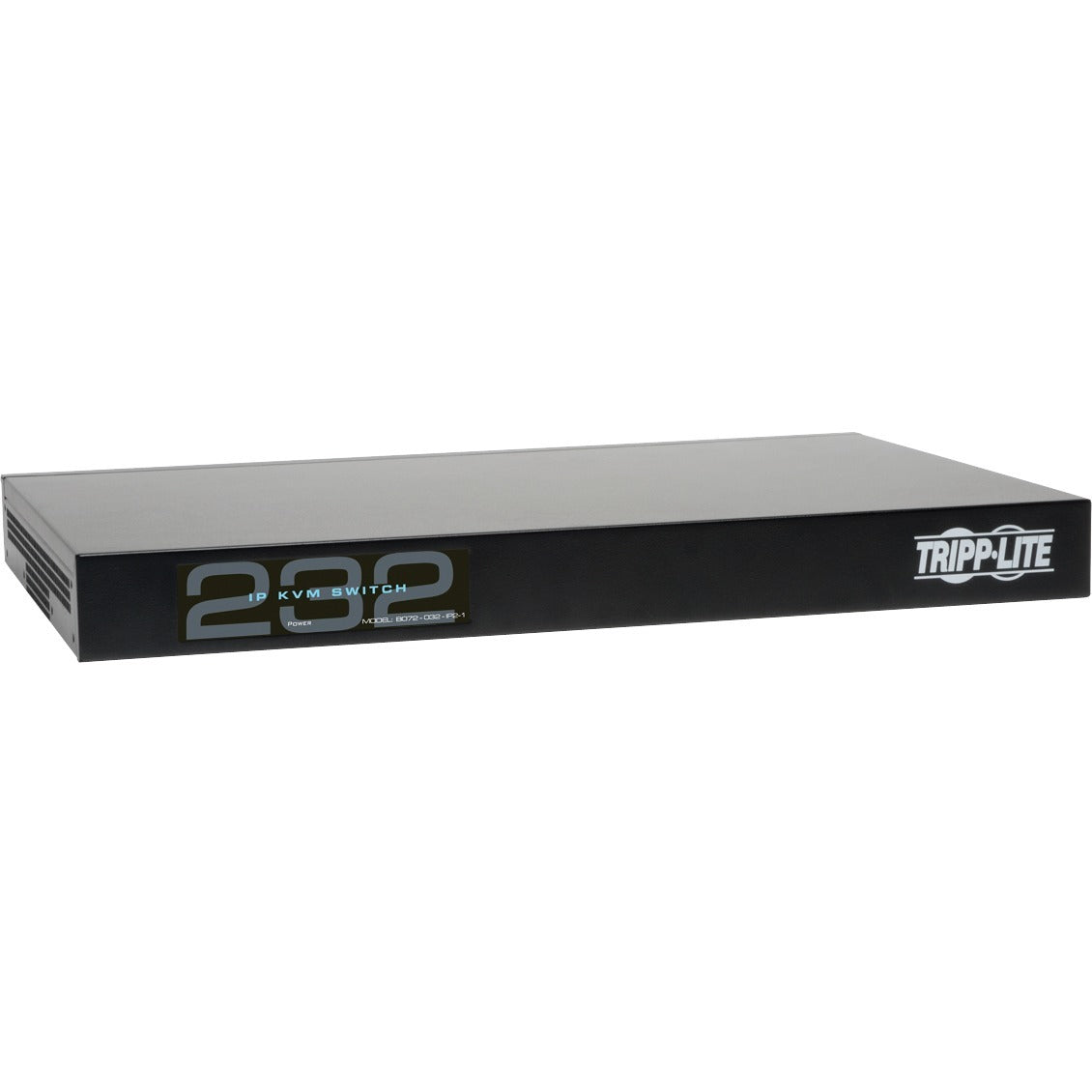 Tripp Lite 32-Port Cat5 IP KVM Switch 1 Local 2 Remote 16 USB Dongles Rackmount - 32 Computer(s) - 1 Local User(s) - 2 Remote User(s) - 1920 x 1080 - 36 x Network (RJ-45) - 2 x USB1 x VGA - Rack-mount...  - B072-032-IP2-K - eCommerce Business Prime