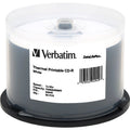 Verbatim CD-R 700MB 52X DataLifePlus White Thermal Printable - 50pk Spindle - Printable - Thermal Printable - 94949 - eCommerce Business Prime