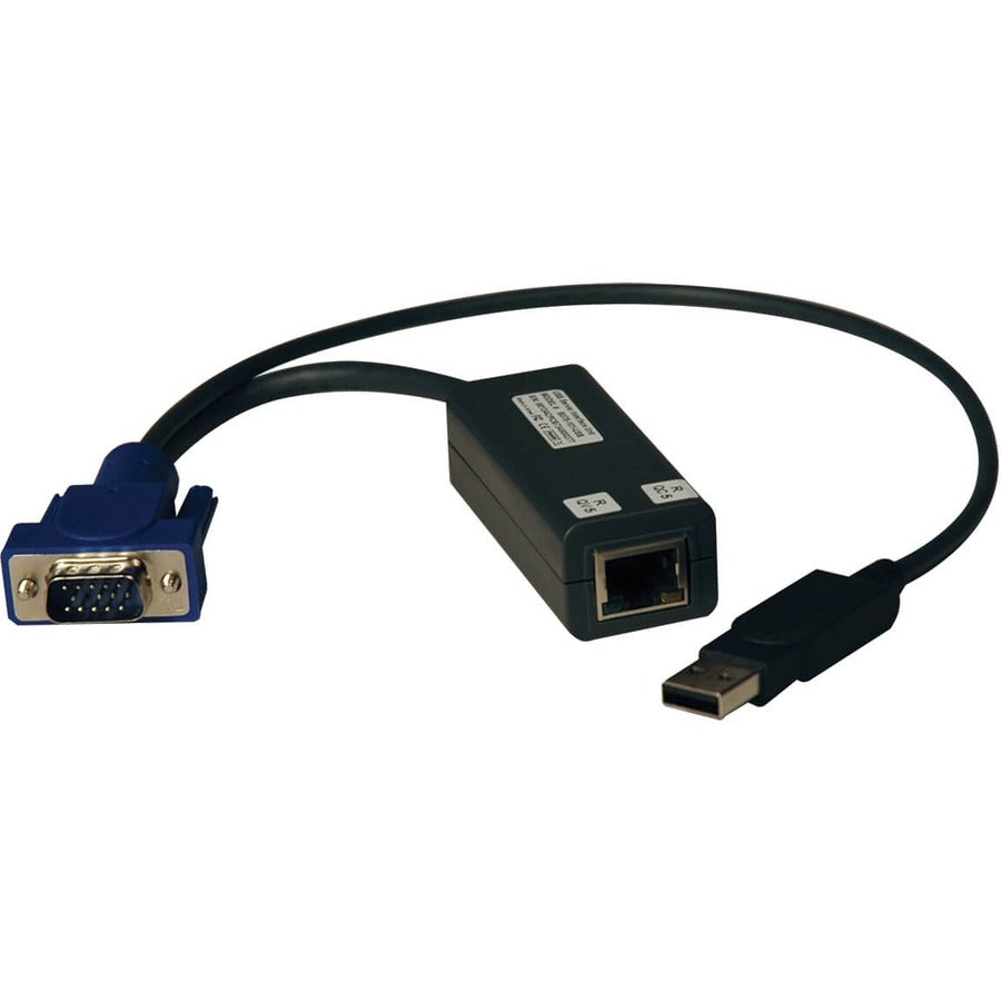 Tripp Lite KVM Switch USB Server Interface Unit HD15 USB RJ45 8 Pack TAA - 1 Computer(s) - 100 ft Range - 1 x Network (RJ-45) x USB x VGA - B078-101-USB-8 - eCommerce Business Prime