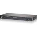 ATEN 8-Port USB HDMI KVM Switch-TAA Compliant - 8 Computer(s) - 1 Local User(s) - 1920 x 1200 - 1 x Network (RJ-45) - 12 x USB - 9 x HDMI - Rack-mountable - CS1798 - eCommerce Business Prime