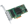 Intel&reg; Ethernet Server Adapter I350-T4V2 - PCI Express 2.1 x4 - 4 Port(s) - 4 x Network (RJ-45) - Twisted Pair - Low-profile, Full-height - Retail - I350T4V2 - eCommerce Business Prime