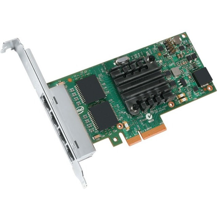 Intel&reg; Ethernet Server Adapter I350-T4V2 - PCI Express 2.1 x4 - 4 Port(s) - 4 x Network (RJ-45) - Twisted Pair - Low-profile, Full-height - Retail - I350T4V2 - eCommerce Business Prime