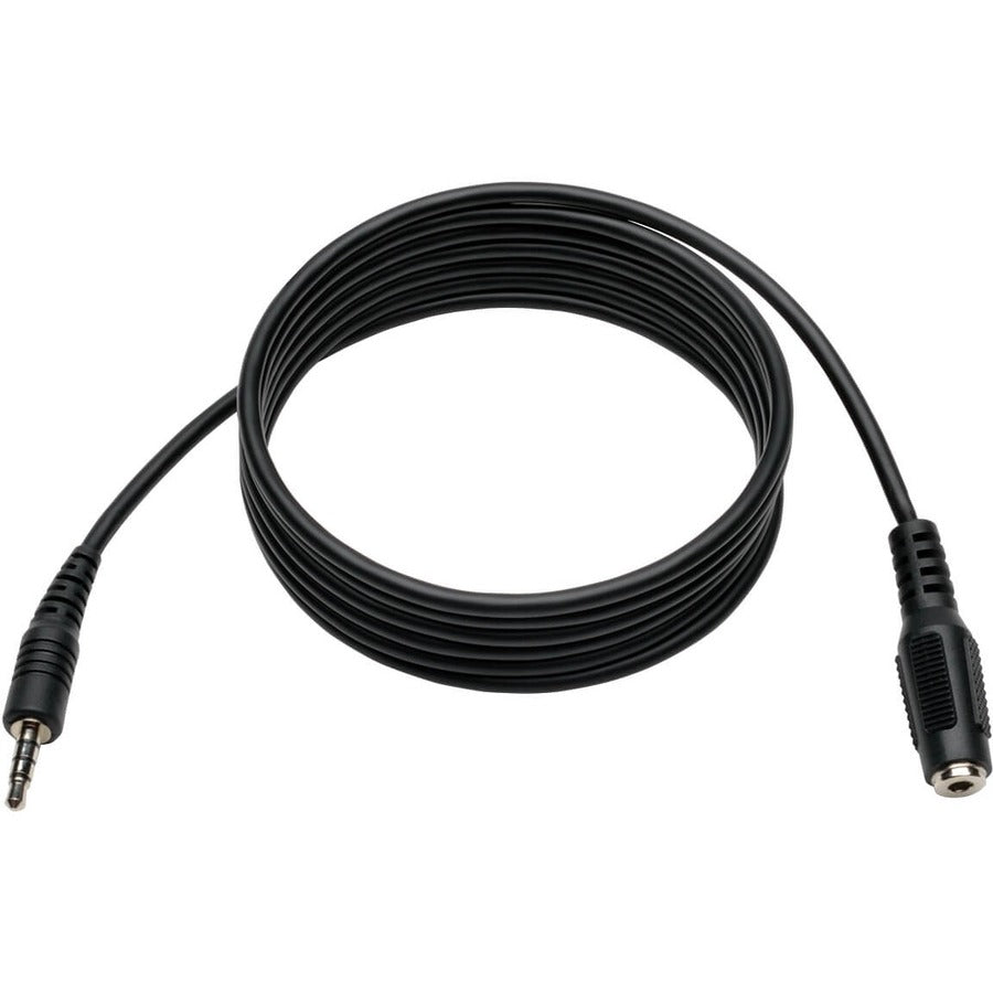 Tripp Lite 6ft Mini Stereo Audio 4 Position Headset Extension Cable 3.5mm M/F 6' - 6 ft Mini-phone Audio Cable for Audio Device, Headset, PC, Notebook, iPhone - First End: 1 x Mini-phone Stereo Audio ...  - P318-006-MF - eCommerce Business Prime