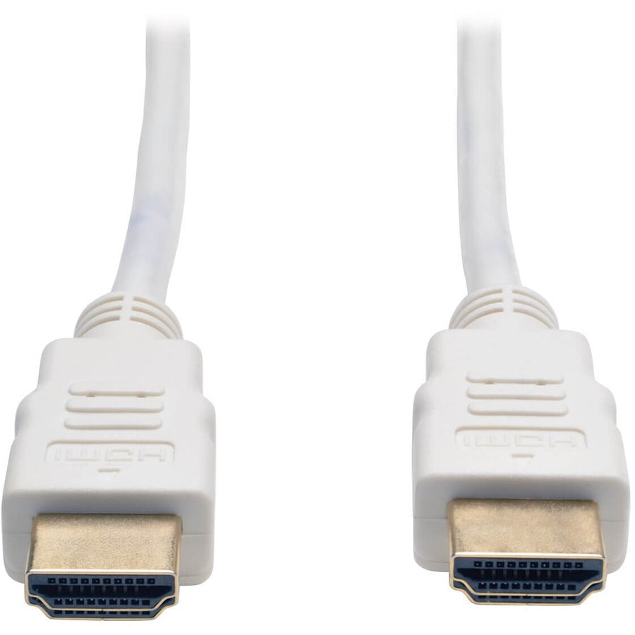 Tripp Lite 6ft High Speed HDMI Cable Digital Video with Audio 4K x 2K M/M White 6' - HDMI for Audio/Video Device, Home Theater System, TV, LCD TV, Projector, Blu-ray Player, iPad - 6 ft - 1 x HDMI Mal...  - P568-006-WH - eCommerce Business Prime
