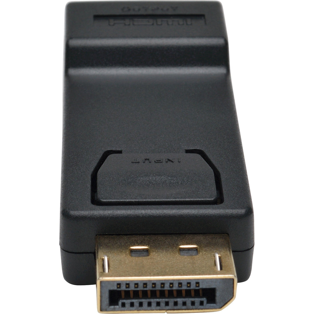 Tripp Lite DisplayPort to HDMI Video Adapter Converter Compact 1080p M/F - 1 x DisplayPort Male Digital Audio/Video - 1 x HDMI Female Digital Audio/Video - Black - P136-000-1 - eCommerce Business Prime