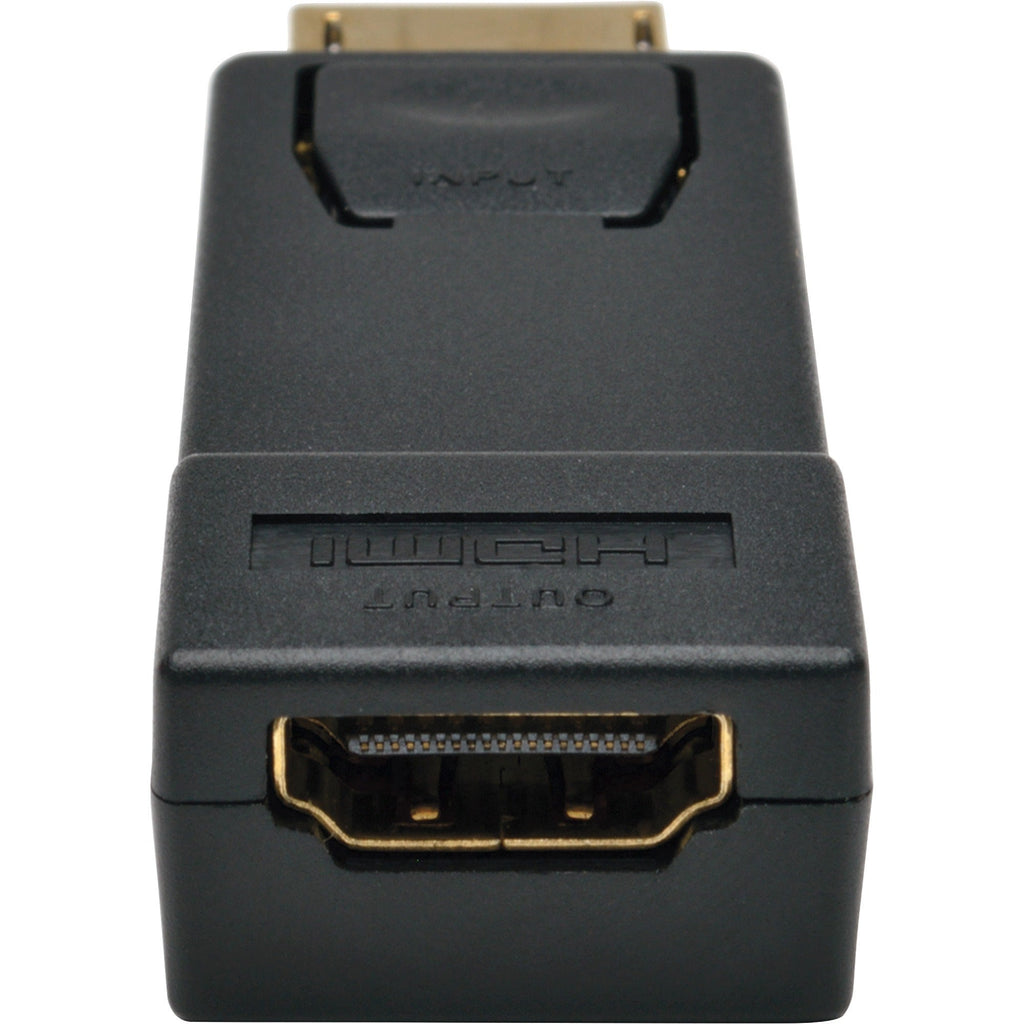 Tripp Lite DisplayPort to HDMI Video Adapter Converter Compact 1080p M/F - 1 x DisplayPort Male Digital Audio/Video - 1 x HDMI Female Digital Audio/Video - Black - P136-000-1 - eCommerce Business Prime