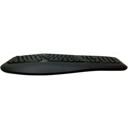 Adesso Color Illuminated Ergonomic Keyboard - Cable Connectivity - USB Interface - 105 Key Media Player, Internet, Multimedia, Play/Pause, Stop, Previous Track, Next Track, Volume Down, Volume Up, Mut...  - AKB-150EB - eCommerce Business Prime