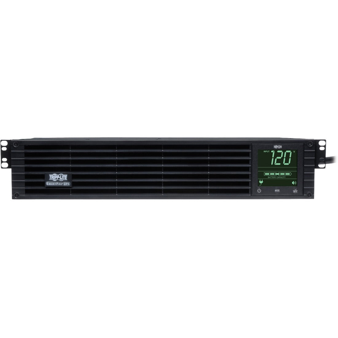 Tripp Lite UPS Smart 3000VA 2250W Rackmount AVR 120V LCD USB DB9 Preinstalled SNMPWEBCARD TAA - 2U Rack-mountable, Tower - 3.50 Minute Stand-by - 120 V AC Input - 120 V AC Output - 8 x NEMA 5-15/20R, ...  - SM3000RM2UNTAA