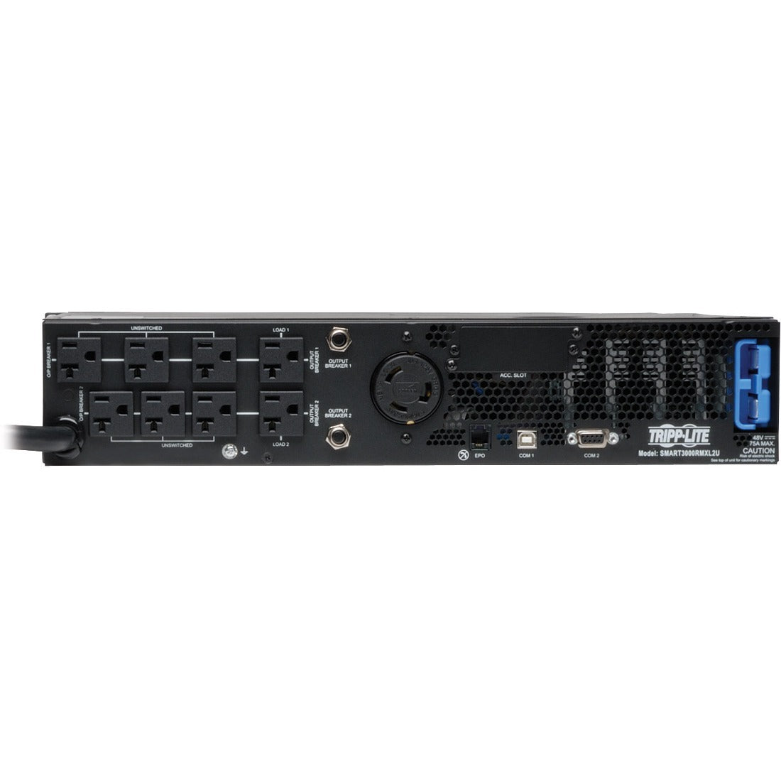 Tripp Lite UPS Smart 3000VA 2250W Rackmount AVR 120V Pure Sine Wave LCD USB DB9 2URM TAA - 2U Rack/Tower - 3.50 Minute Stand-by - 120 V AC Input - 120 V AC Output - 1 x NEMA L5-30R, 8 x NEMA 5-15/20R ...  - SM3000RM2UTAA - eCommerce Business Prime