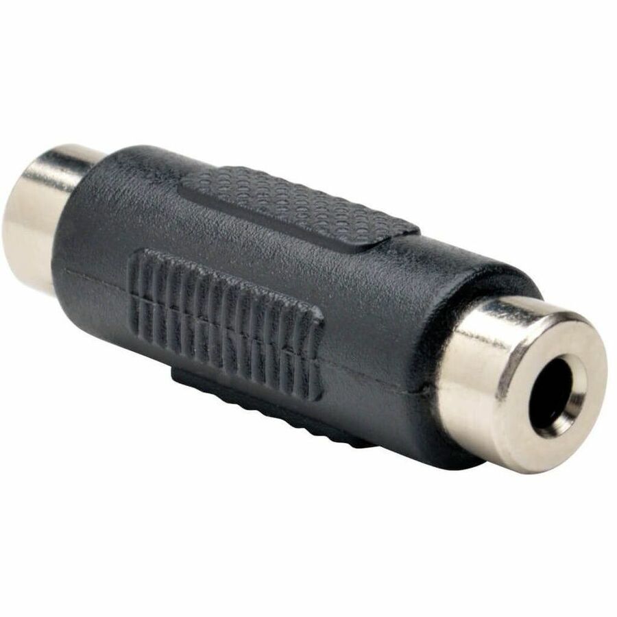 Tripp Lite 3.5mm to 3.5mm Mini Stereo Audio Coupler Extender F/F - 1 x Mini-phone Female Stereo Audio - 1 x Mini-phone Female Stereo Audio - Gold-plated Contacts - Black - P310-000 - eCommerce Business Prime