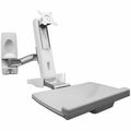 Amer AMR1WS Wall Mount for Flat Panel Display, Monitor, Keyboard - TAA Compliant - 1 Display(s) Supported - 24" Screen Support - 17.60 lb Load Capacity - AMR1WS - eCommerce Business Prime