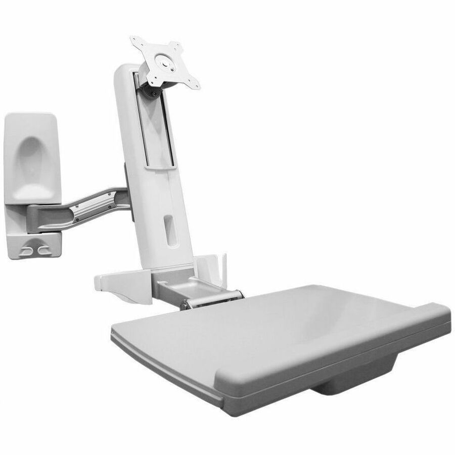 Amer AMR1WS Wall Mount for Flat Panel Display, Monitor, Keyboard - TAA Compliant - 1 Display(s) Supported - 24" Screen Support - 17.60 lb Load Capacity - AMR1WS - eCommerce Business Prime