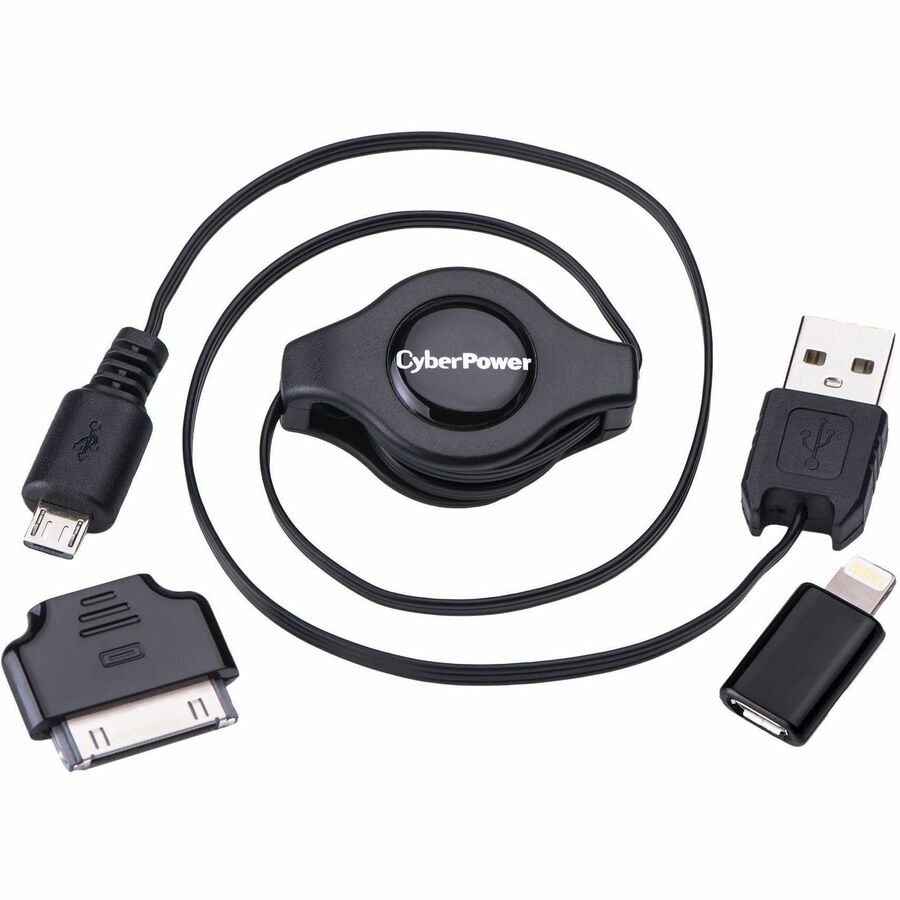 CyberPower iDevice USB Cable Kit for Apple Devices - CPU3RTAKT - eCommerce Business Prime
