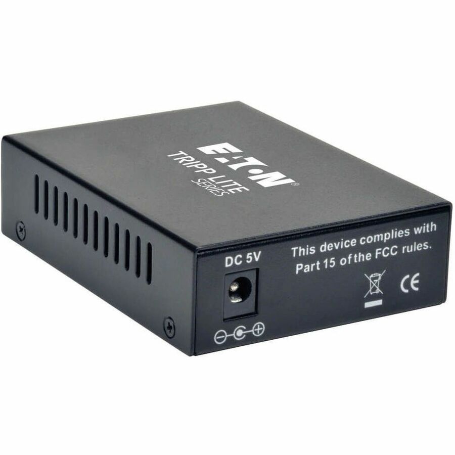 Tripp Lite LC Multimode Fiber Media Converter Gigabit RJ45 10/100/1000 550M 850nm - 1 x Network (RJ-45) - 10/100/1000Base-T, 1000Base-SX - Desktop - N785-001-LC-MM - eCommerce Business Prime