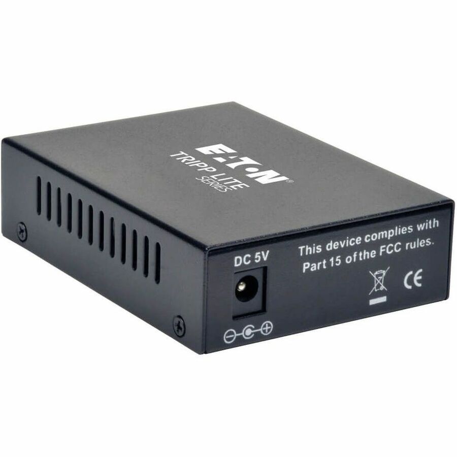 Tripp Lite 10/100 UTP to Multimode Fiber Media Converter RJ45 / SC 550M 850nm - 1 x Network (RJ-45) - 10/100Base-TX, 100Base-FX - Desktop - N784-001-SC-MM - eCommerce Business Prime