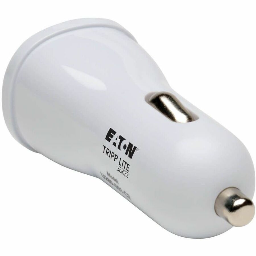 Tripp Lite USB Tablet Phone Car Charger High Power Adapter 5V / 2.4A 12W - 12 V DC Input Voltage - 5 V DC Output Voltage - 2.40 A Output Current - U280-001-C2 - eCommerce Business Prime