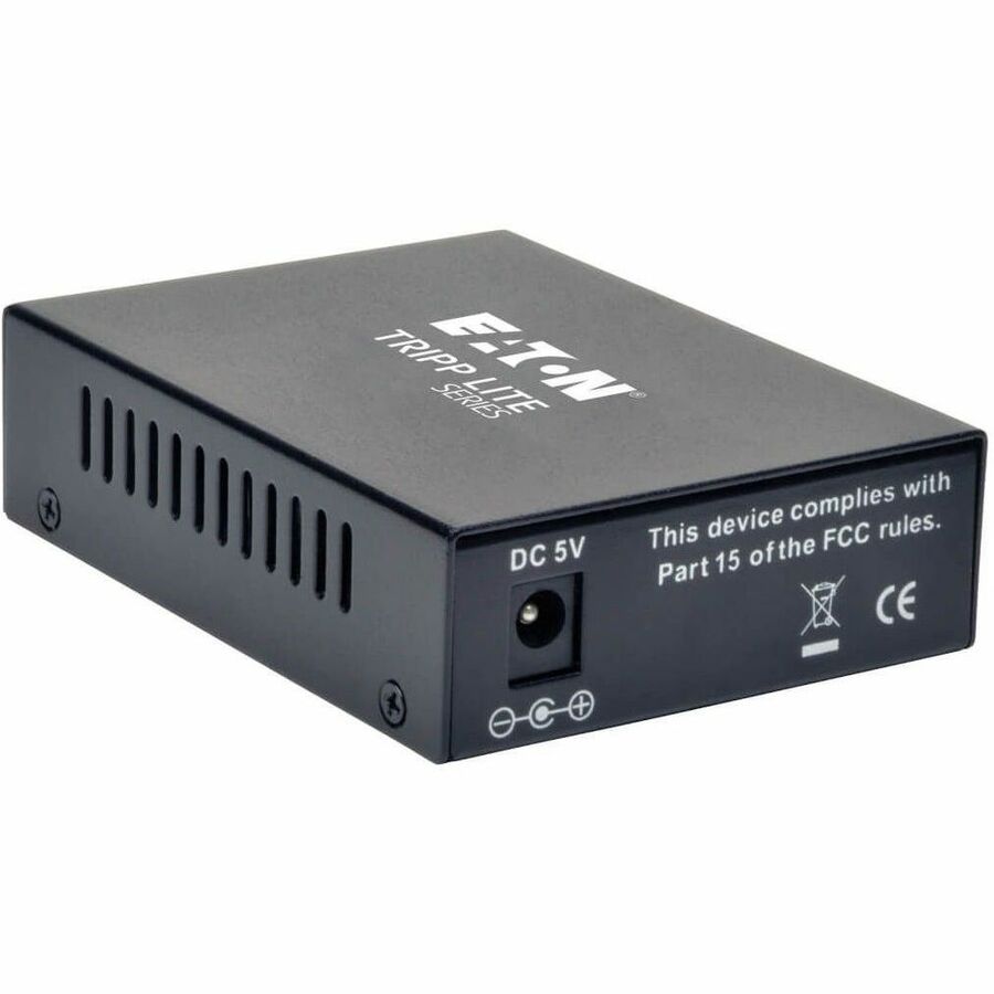 Tripp Lite 10/100 UTP to Singlemode Fiber Media Converter RJ45 / SC 15km 1310nm - 1 x Network (RJ-45) - 10/100Base-TX, 1000Base-FX - Desktop - N784-001-SC-15 - eCommerce Business Prime