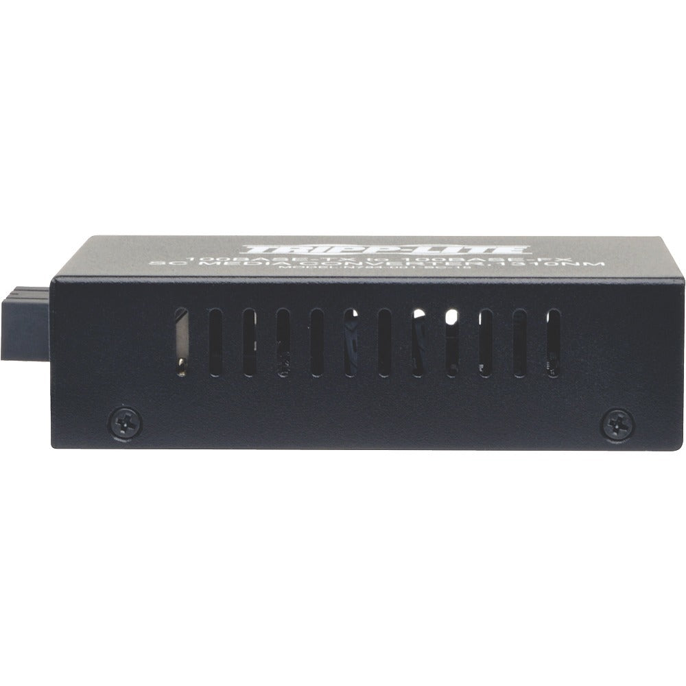 Tripp Lite 10/100 UTP to Singlemode Fiber Media Converter RJ45 / SC 15km 1310nm - 1 x Network (RJ-45) - 10/100Base-TX, 1000Base-FX - Desktop - N784-001-SC-15 - eCommerce Business Prime