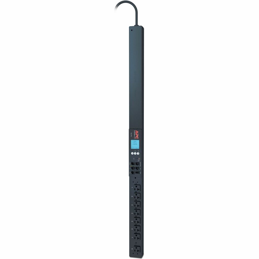 APC by Schneider Electric Switched Rack PDU - Switched - NEMA 5-15P - 8 x NEMA 5-15R - 120 V AC - 1440 W - 0U - Vertical - Rack-mountable - Tower - AP8931 - eCommerce Business Prime