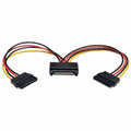 Tripp Lite 15-Pin Serial ATA SATA Power Y Splitter Cable Adapter M/F 6 Inch - For SATA Drive - Red - 6 Inch - P947-06N-2P15 - eCommerce Business Prime