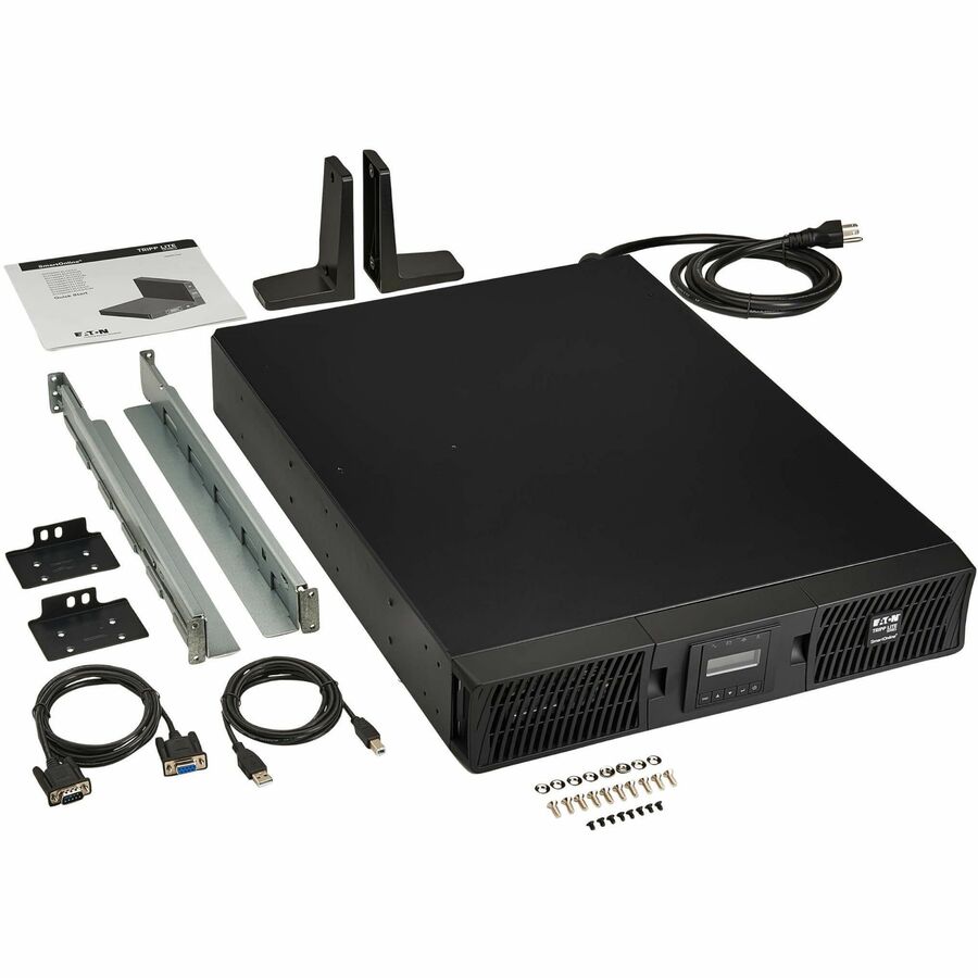 Tripp Lite UPS Smart Online 2200VA 1800W Rackmount 120V LCD USB DB9 Preinstalled SNMPWEBCARD 2URM - 2U Tower/Rack/Wall Mountable - 4 Minute Stand-by - 100 V AC, 110 V AC, 115 V AC, 120 V AC, 127 V AC ...  - SU2200RTXLCDN - eCommerce Business Prime