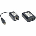 Tripp Lite 4-Port USB 2.0 Over Cat5 Cat6 Video Extender Hub Kit Transmitter & Receiver 164' - B203-104-PNP - eCommerce Business Prime