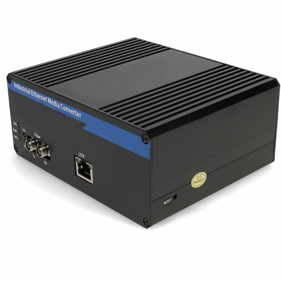 AddOn 1 10/100Base-TX(RJ-45) to 1 100Base-FX(FC) MMF 1310nm 2km Industrial Media Converter - 100% compatible and guaranteed to work - ADD-IFMC-FX-1FC1 - eCommerce Business Prime