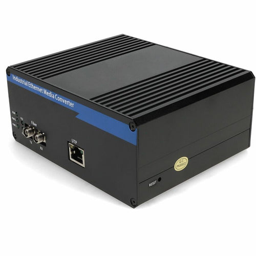 AddOn 1 10/100Base-TX(RJ-45) to 1 100Base-FX(FC) MMF 1310nm 2km Industrial Media Converter - 100% compatible and guaranteed to work - ADD-IFMC-FX-1FC1 - eCommerce Business Prime