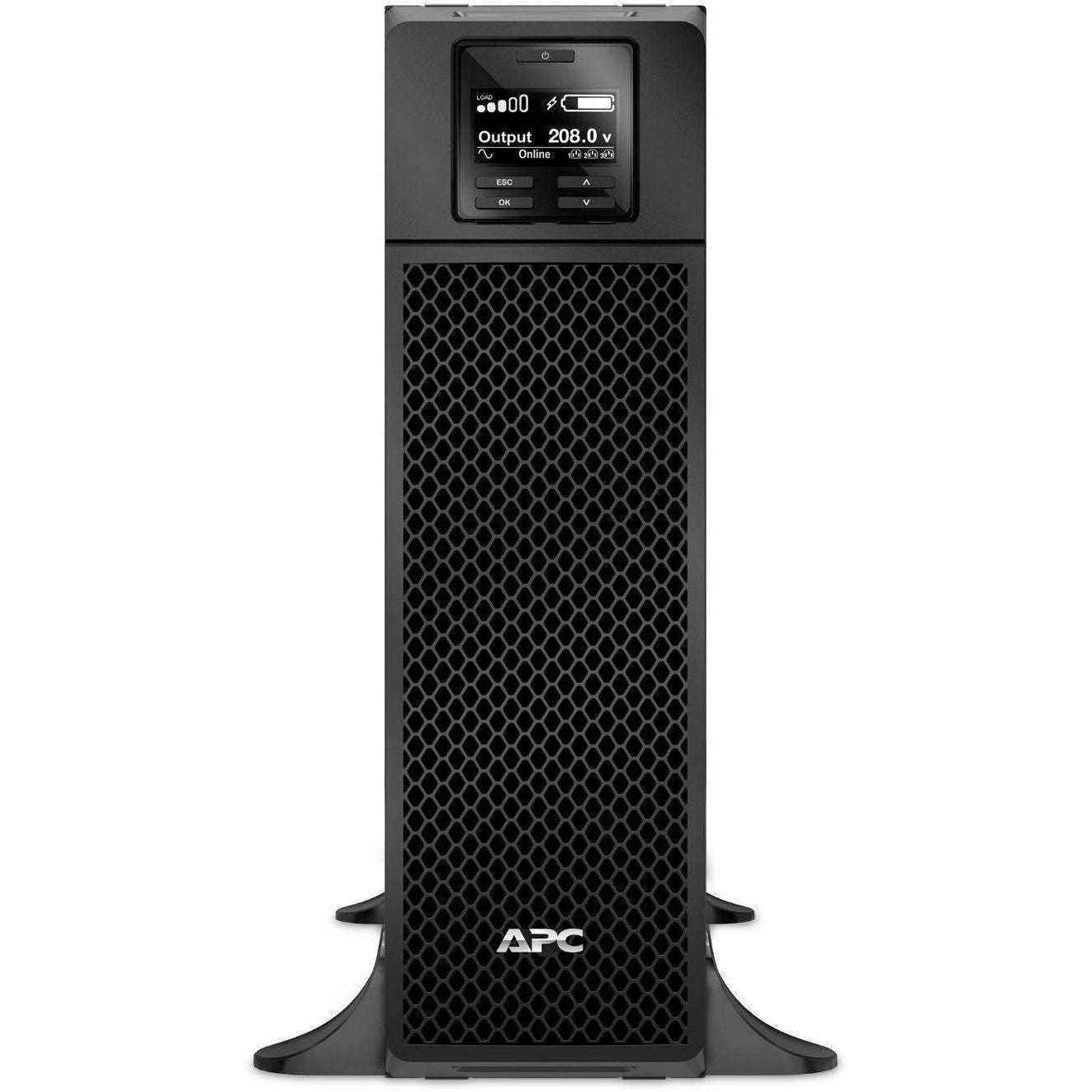 APC by Schneider Electric Smart-UPS SRT 5000VA 208V - Rack-mountable - 1.50 Hour Recharge - 208 V AC Input - 208 V AC Output - 2 x NEMA L6-20R, 2 x NEMA L6-30R - SRT5KXLT - eCommerce Business Prime