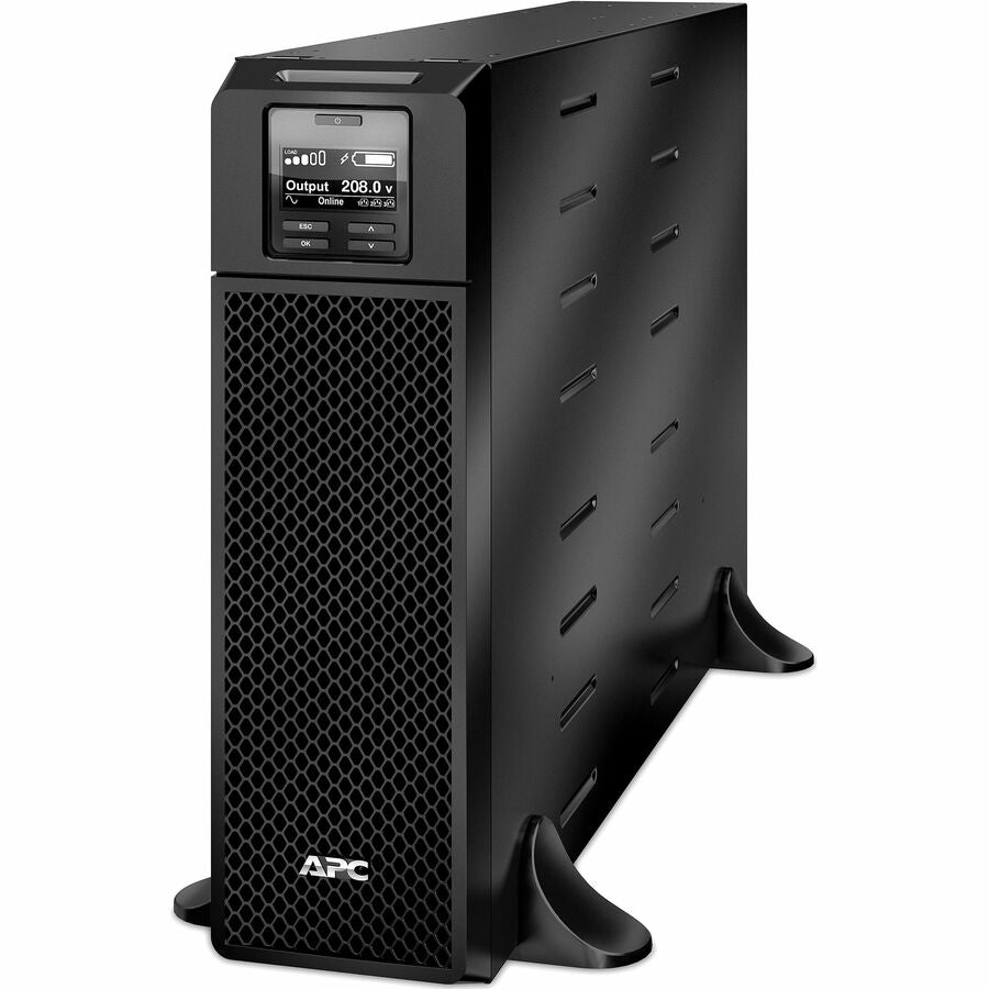 APC by Schneider Electric Smart-UPS SRT 5000VA 208V - Rack-mountable - 1.50 Hour Recharge - 208 V AC Input - 208 V AC Output - 2 x NEMA L6-20R, 2 x NEMA L6-30R - SRT5KXLT - eCommerce Business Prime