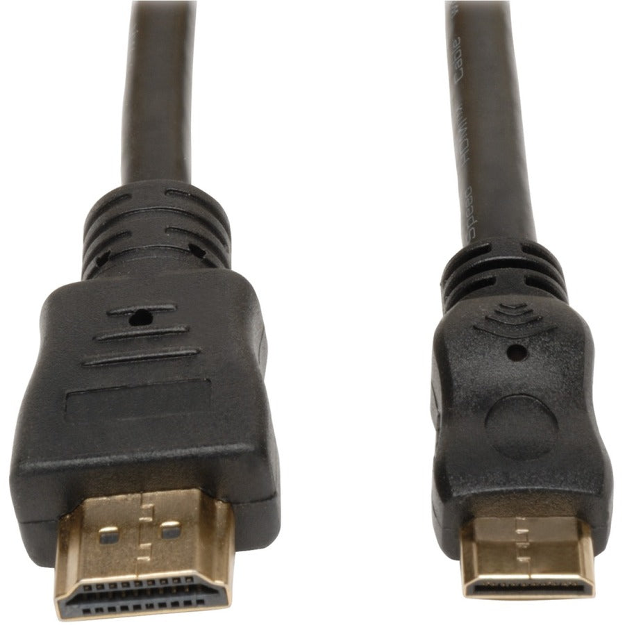 Tripp Lite 10ft HDMI to Mini HDMI Cable with Ethernet Digital Video / Audio Adapter Converter M/M - HDMI for Audio/Video Device, Digital Camera, TV, Camcorder - 10 ft - 1 x Mini HDMI Male Digital Audi...  - P571-010-MINI - eCommerce Business Prime
