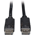 Tripp Lite DisplayPort Monitor Digital Video Audio Cable with Latches 4Kx2K - DisplayPort for Monitor, Audio Device, Home Theater System - 1 ft - 1 x DisplayPort Male Digital Audio/Video - 1 x Display...  - P580-001 - eCommerce Business Prime
