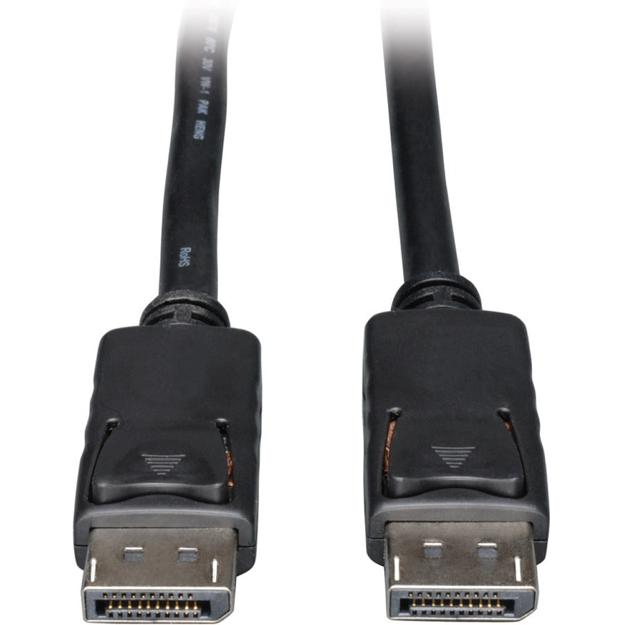 Tripp Lite DisplayPort Monitor Digital Video Audio Cable with Latches 4Kx2K - DisplayPort for Monitor, Audio Device, Home Theater System - 1 ft - 1 x DisplayPort Male Digital Audio/Video - 1 x Display...  - P580-001 - eCommerce Business Prime