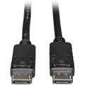 Tripp Lite 30ft DisplayPort Cable with Latches Video / Audio DP 4K x 2K M/M - DisplayPort for Monitor, Audio Device, Home Theater System - 30 ft - 1 x DisplayPort Male Digital Audio/Video - 1 x Displa...  - P580-030 - eCommerce Business Prime