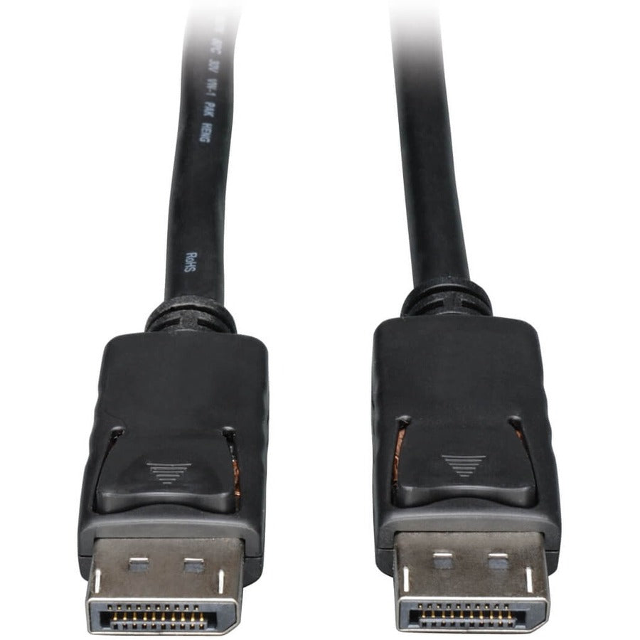 Tripp Lite 30ft DisplayPort Cable with Latches Video / Audio DP 4K x 2K M/M - DisplayPort for Monitor, Audio Device, Home Theater System - 30 ft - 1 x DisplayPort Male Digital Audio/Video - 1 x Displa...  - P580-030 - eCommerce Business Prime