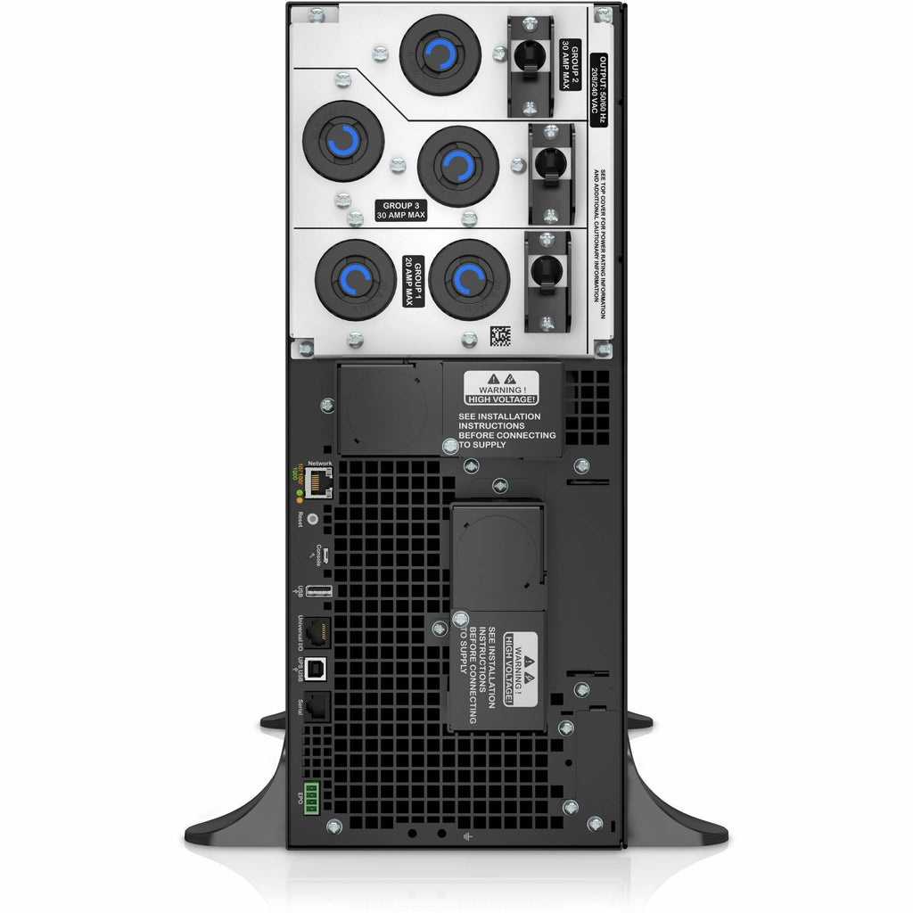 APC by Schneider Electric Smart-UPS SRT 6000VA 208V - Rack-mountable - 1.50 Hour Recharge - 2 Minute Stand-by - 208 V AC Input - 208 V AC Output - 1 x Hard Wire 3-wire (2PH + G), 2 x NEMA L6-20R, 3 x ...  - SRT6KXLT - eCommerce Business Prime