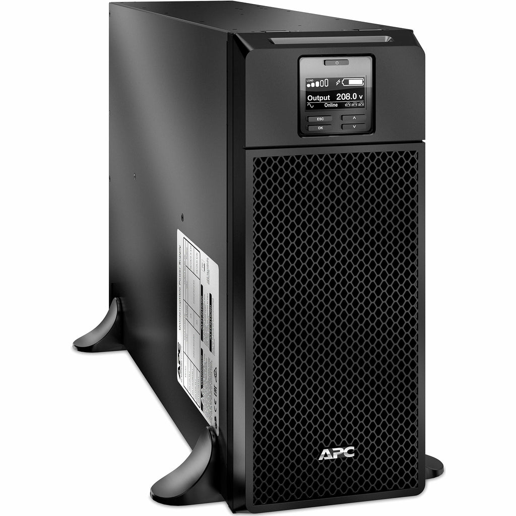 APC by Schneider Electric Smart-UPS SRT 6000VA 208V - Rack-mountable - 1.50 Hour Recharge - 2 Minute Stand-by - 208 V AC Input - 208 V AC Output - 1 x Hard Wire 3-wire (2PH + G), 2 x NEMA L6-20R, 3 x ...  - SRT6KXLT - eCommerce Business Prime