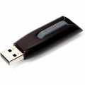 Verbatim 256GB Store 'n' Go&reg; V3 USB 3.2 Gen 1 Flash Drive - Gray - 256GB - Gray - 1pk - 49168 - eCommerce Business Prime