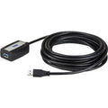 ATEN 5m USB 3.1 Gen1 Extender Cable - 16.40 ft USB Data Transfer Cable - First End: 1 x USB 3.1 Type A - Male - Second End: 1 x USB 3.1 Type A - Female - 5 Gbit/s - Extension Cable - 1 - UE350A - eCommerce Business Prime