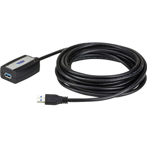 ATEN 5m USB 3.1 Gen1 Extender Cable - 16.40 ft USB Data Transfer Cable - First End: 1 x USB 3.1 Type A - Male - Second End: 1 x USB 3.1 Type A - Female - 5 Gbit/s - Extension Cable - 1 - UE350A - eCommerce Business Prime
