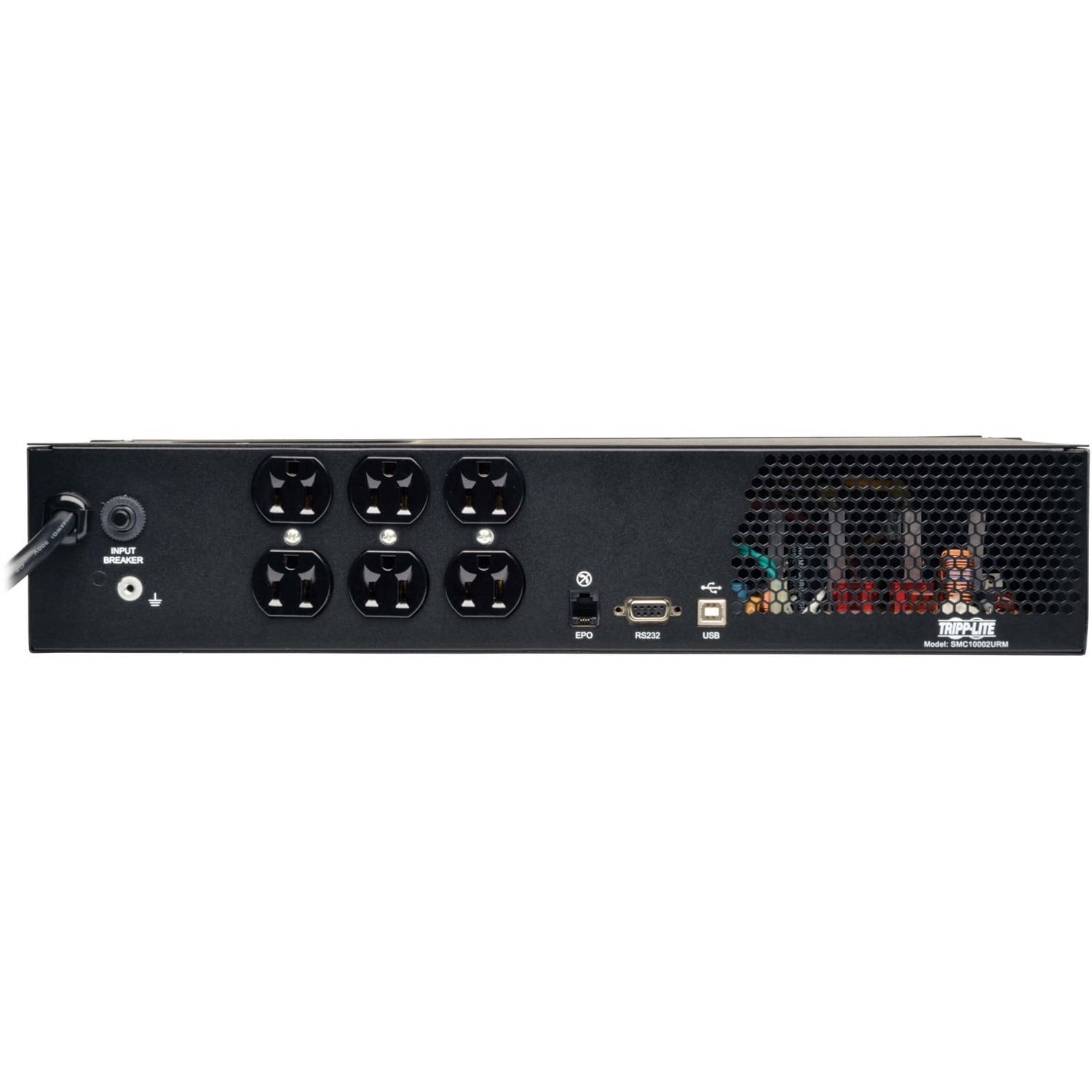 Tripp Lite UPS 1000VA 700W Smart Rackmount LCD Pure Sine Wave AVR USB 2URM - 2U Rack/Tower - 6.40 Minute Stand-by - 120 V AC Input - 120 V AC Output - 6 x NEMA 5-15R - SMC10002URM - eCommerce Business Prime