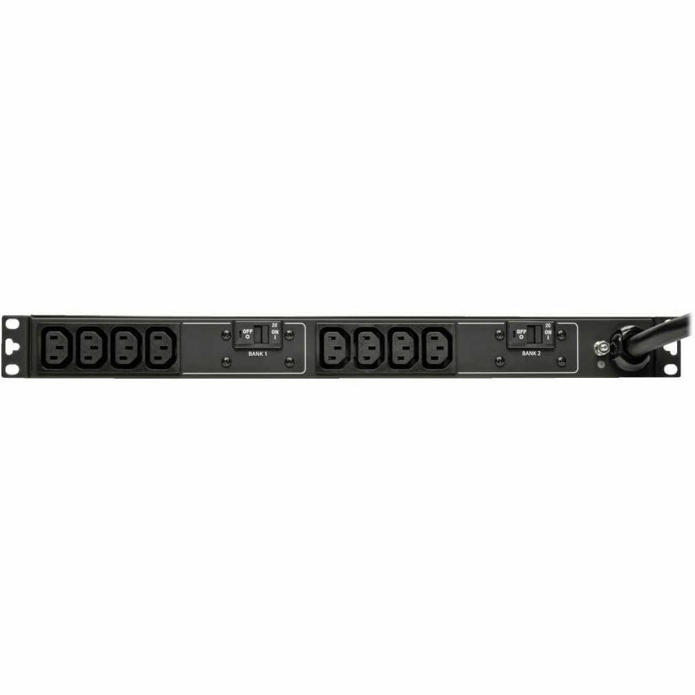 Tripp Lite PDU Basic 208V / 240V 30A 5/5.8kW C13 10 Outlet L6-30P Horizontal 1U - NEMA L6-30P - 10 x IEC 60320 C13 - 230 V AC - 5.80 kVA - 1U Horizontal Rackmount, Wall Mountable, Under-counter - PDUH30HV - eCommerce Business Prime