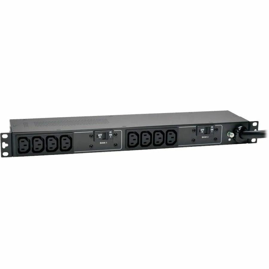 Tripp Lite PDU Basic 208V / 240V 30A 5/5.8kW C13 10 Outlet L6-30P Horizontal 1U - NEMA L6-30P - 10 x IEC 60320 C13 - 230 V AC - 5.80 kVA - 1U Horizontal Rackmount, Wall Mountable, Under-counter - PDUH30HV - eCommerce Business Prime
