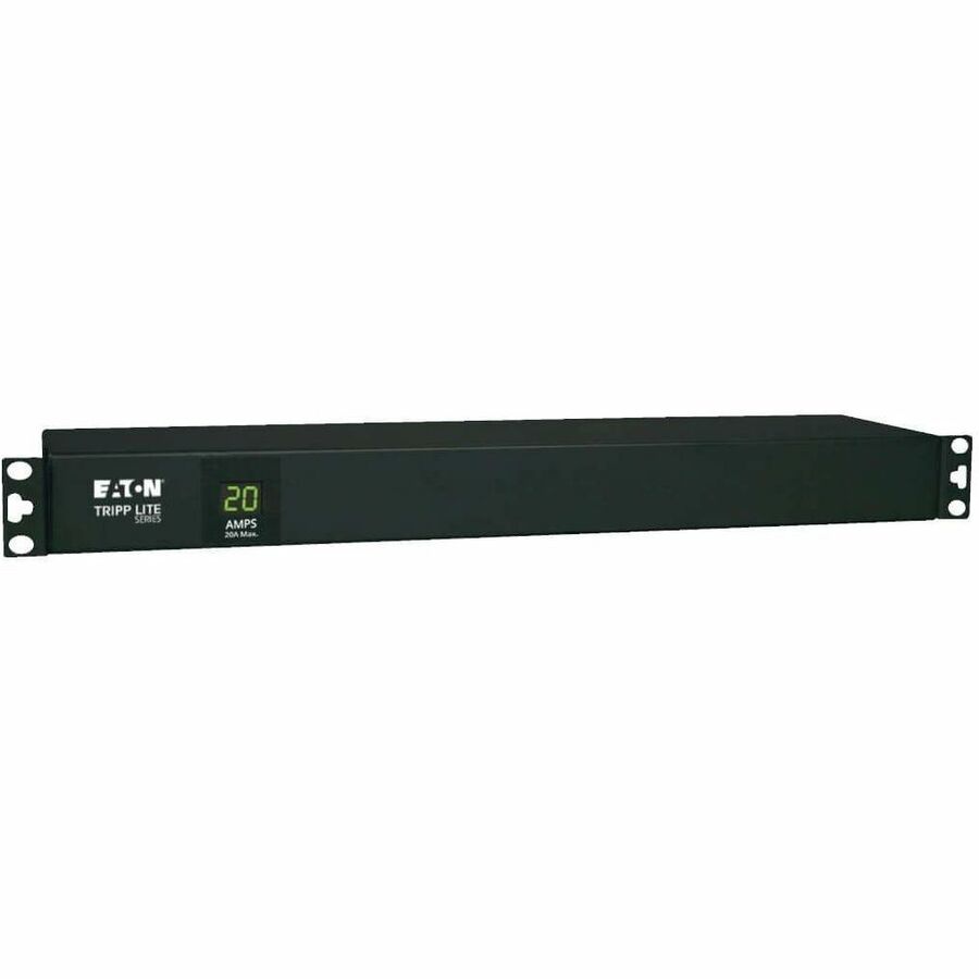 Tripp Lite PDU Metered 120V 20A 5-15/20R 12 Outlet L5-20P 1URM 6ft Cord - 1U Horizontal Rackmount, Wall Mountable, Under-counter - PDUMH20-6 - eCommerce Business Prime