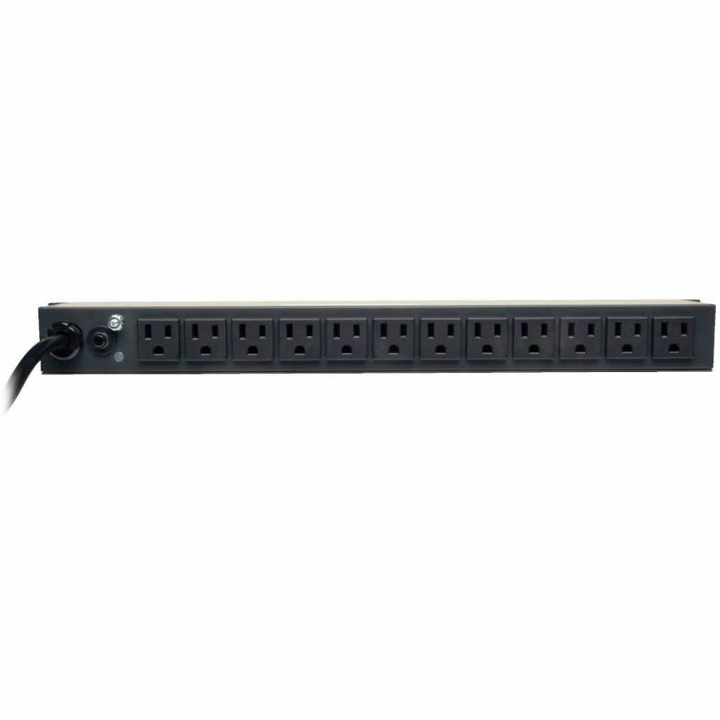 Tripp Lite PDU Metered 120V 15A 5-15R 13 Outlet 5-15P Horizontal 1URM - NEMA 5-15P - 13 x NEMA 5-15R - PDUMH15-RA - eCommerce Business Prime