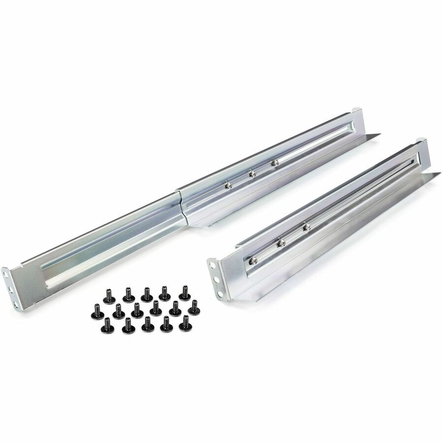 CyberPower 4POSTRAIL 4-Post Universal Rack Mount Rail Kit - Silver 5YR Warranty - Hardware & Accessories - 4POSTRAIL - eCommerce Business Prime
