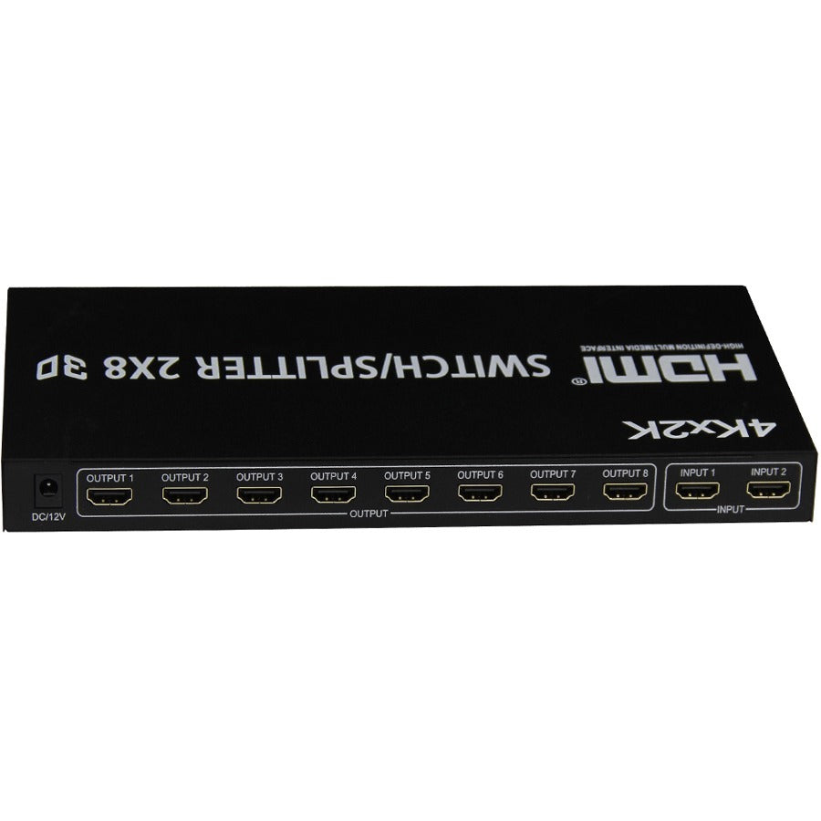 4XEM 2x8 Port HDMI video switcher/splitter - 4XEM 2x8 Port high speed HDMI video switcher/splitter fully supporting 1080p, 3D for Blu-Ray, gaming consoles and all other HDMI compatible devices - 4XHDMI2X84K - eCommerce Business Prime