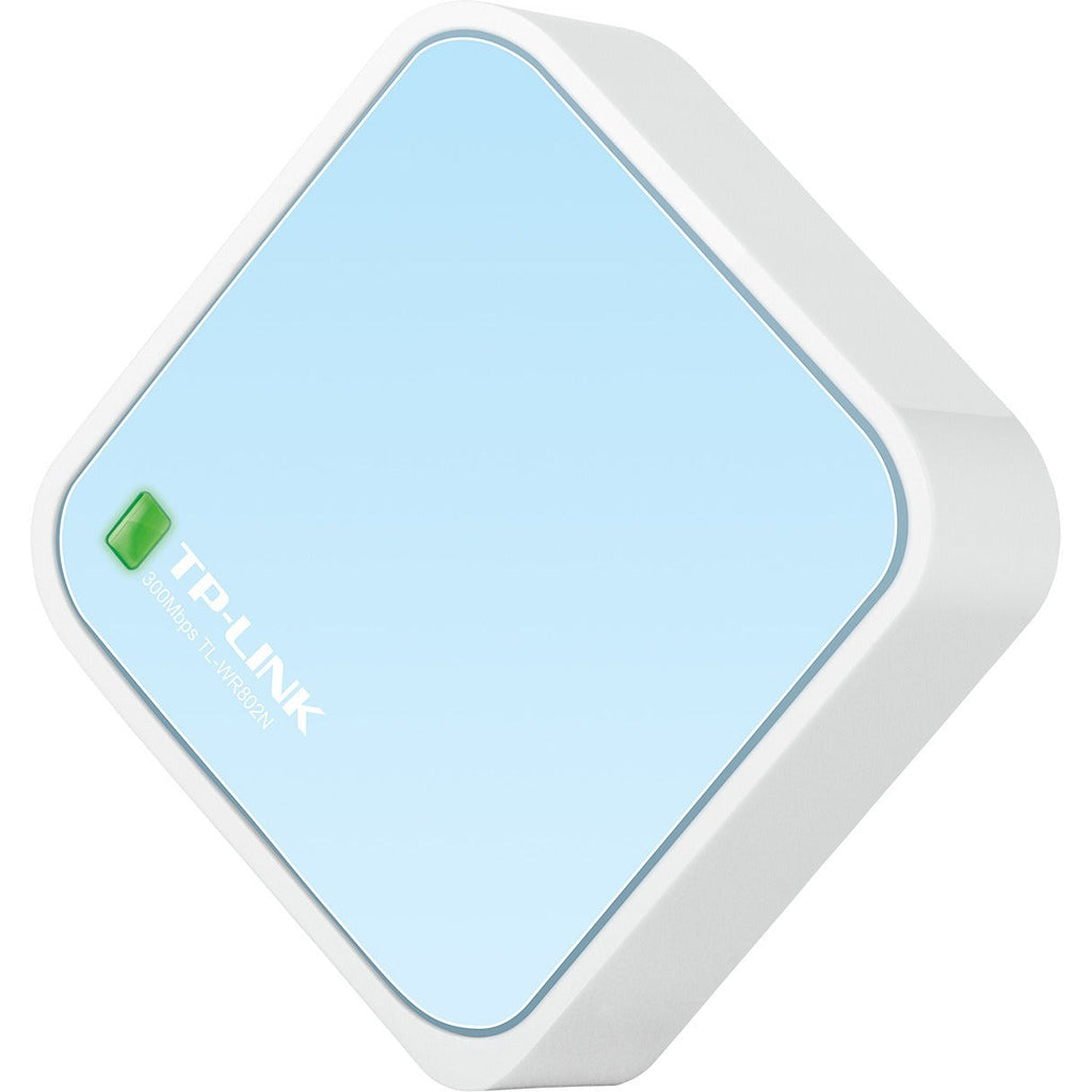 TP-Link TL-WR802N - N300 Wireless Portable Nano Travel Router - WiFi Bridge/Range Extender/Access Point/Client Modes - Mobile in Pocket - TL-WR802N - eCommerce Business Prime
