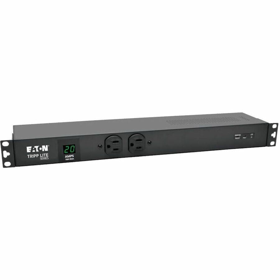 Tripp Lite PDU Metered Isobar Surge 120V 20A 12 5-20R; 2 5-15R L5-20P 1URM - NEMA L5-20P/5-20P - 12 x NEMA 5-20R, 2 x NEMA 5-15R - 120 V AC - 2030 W - 1U - Vertical - Rack-mountable, Wall-mountable - PDUMH20-ISO - eCommerce Business Prime